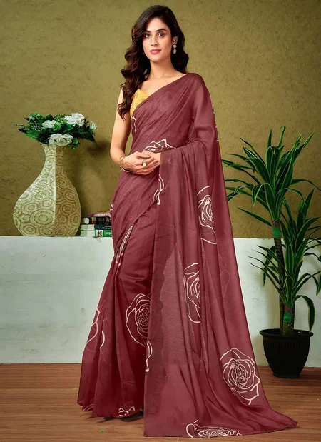 Tew Soft Pure Cotton Fancy Printed Sarees Wholesalers In Delhi